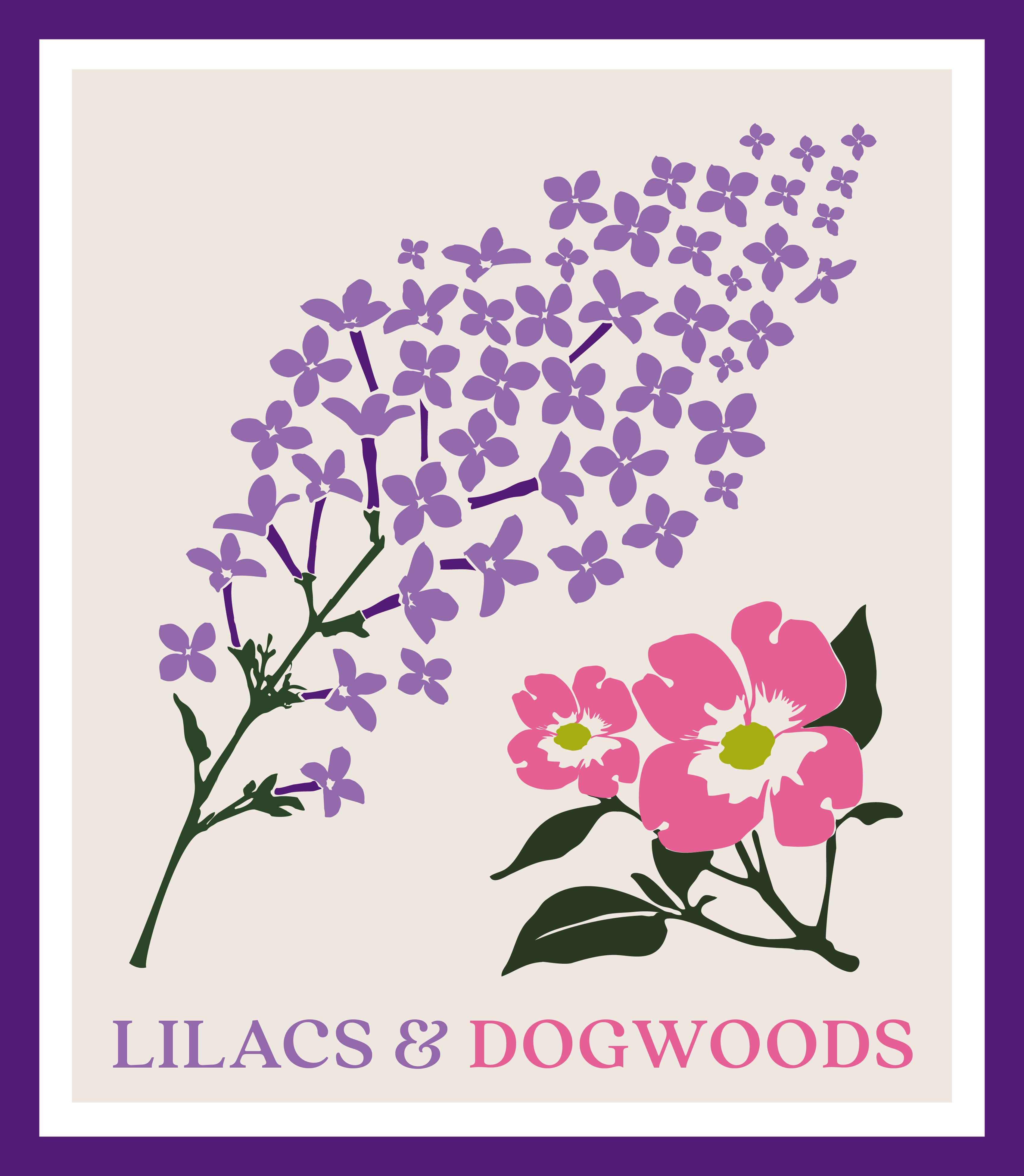 Lilacs & Dogwoods campaign logo